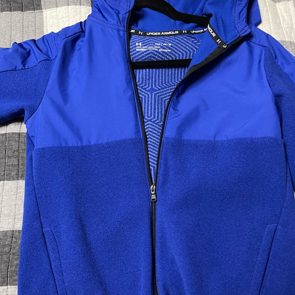 Under Armour Royal Blue Zip-Up Jacket